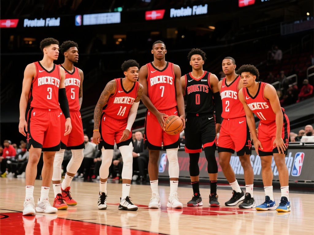 火箭七子指的是球队当前的核心阵容，包括申