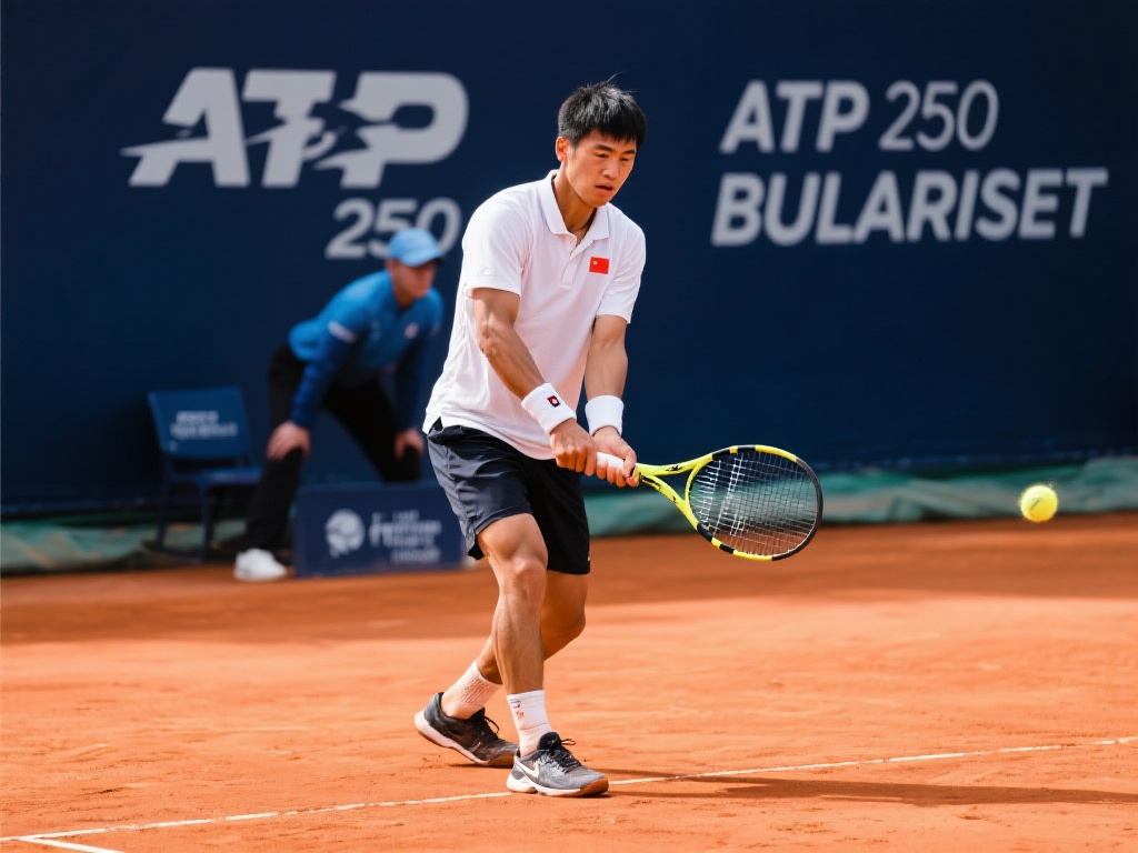 在网球赛场上，每一场比赛都充满了未知与挑