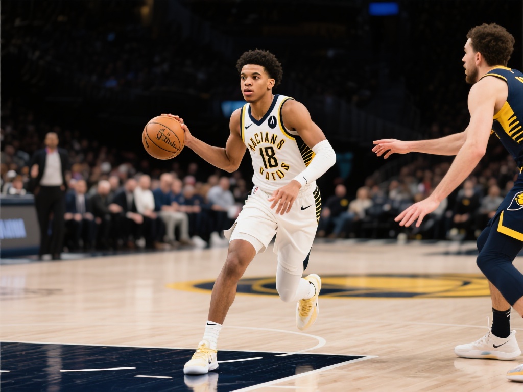 作为步行者队的当家球星，泰瑞斯-哈利伯顿